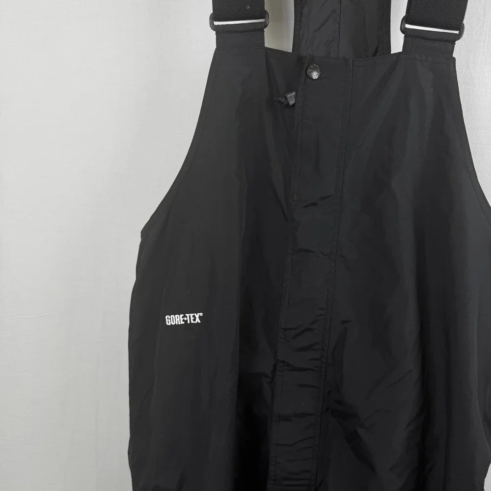 The North Face Gore-Tex Mountain Bib Overalls Mens XL Black Ski Snowboard Pants